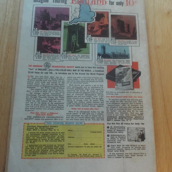 Vintage 1960 Looney Tunes #221 Dell Comic Book Silver Age - Picture 2 of 2